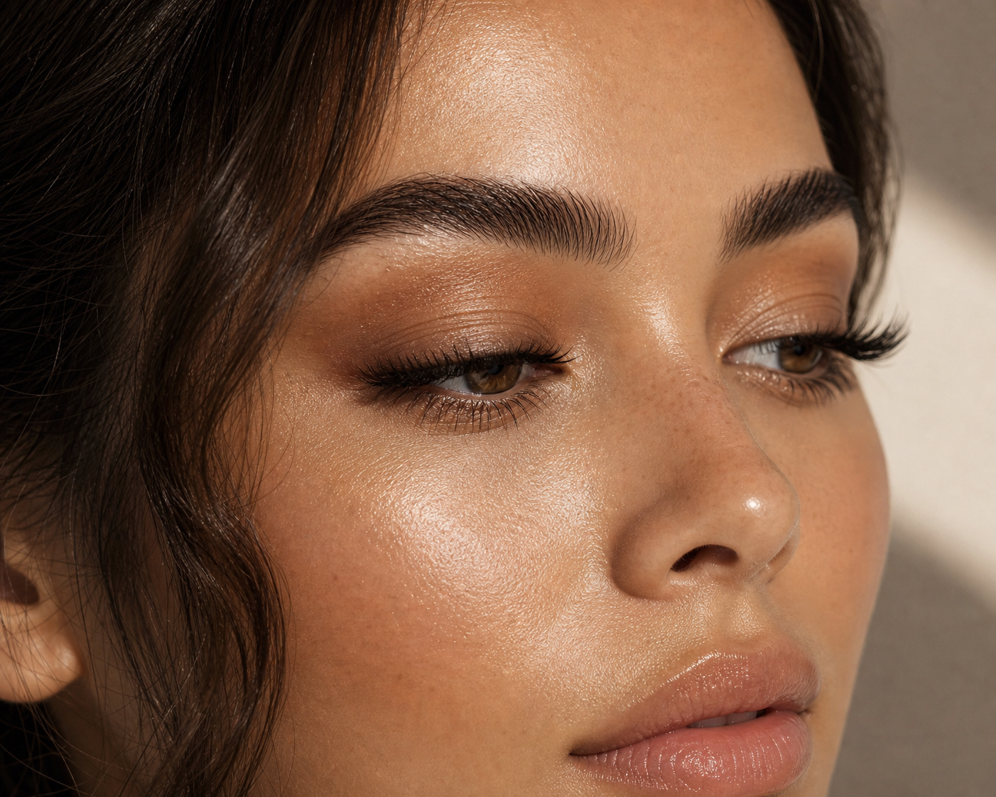 Hybrid lash extensions at House of Beauty Telford